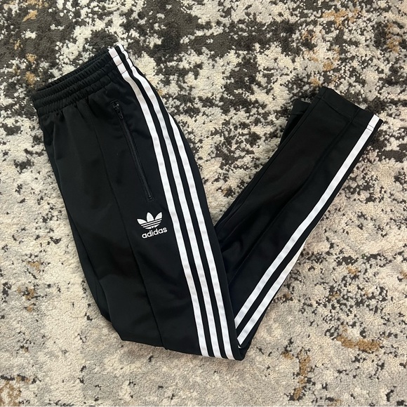 Adidas 3 Stripe Skinny Track Pant - Picture 1 of 11